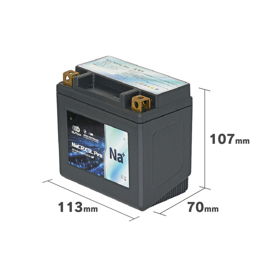 バイクバッテリー OUTDO ナトリウムイオン NaCRX5L Pro【YTX5L-BS / YTZ6V互換】