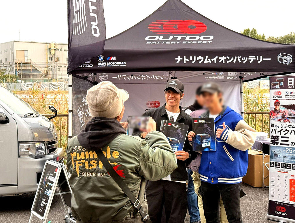 テイスト・オブ・ツクバ KAGURADUKI STAGEに出展したOUTDOブース