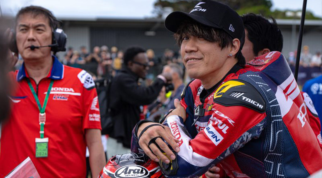 WSBK開幕戦、雨の中を走る長島哲太選手