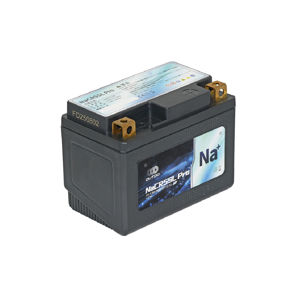 バイクバッテリー OUTDO ナトリウムイオン NaCR5SL Pro【YTZ5S / GTZ5S