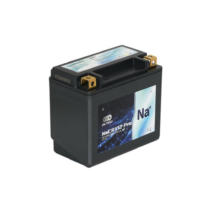 バイクバッテリー OUTDO ナトリウムイオン NaCRX12 Pro【YTX12-BS/FTX12-BS互換】