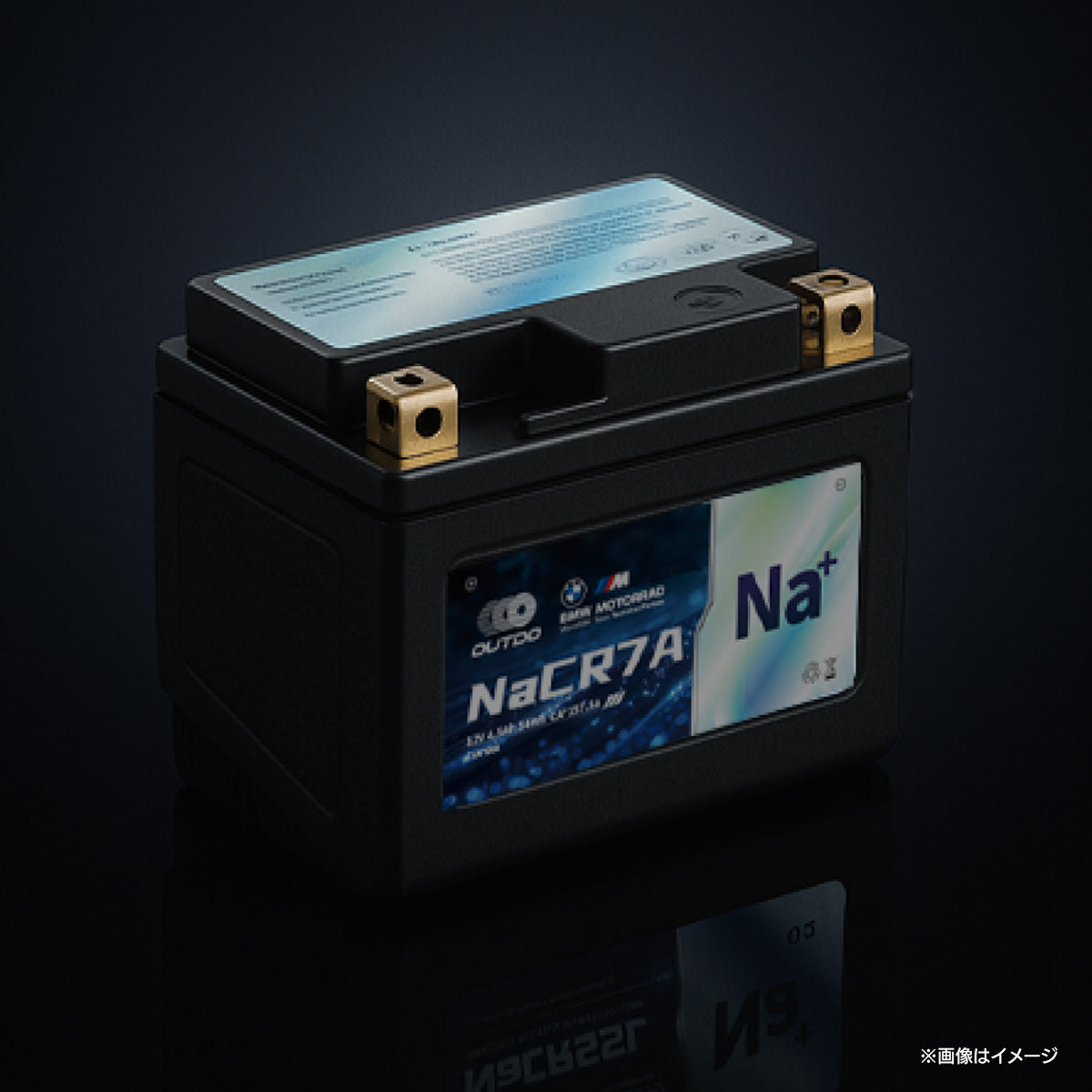 OUTDO NaCRX5L Pro ナトリウムイオンバッテリー バイクバッテリー OUTDO ナトリウムイオン NaCRX5L Pro【YTX5L-BS